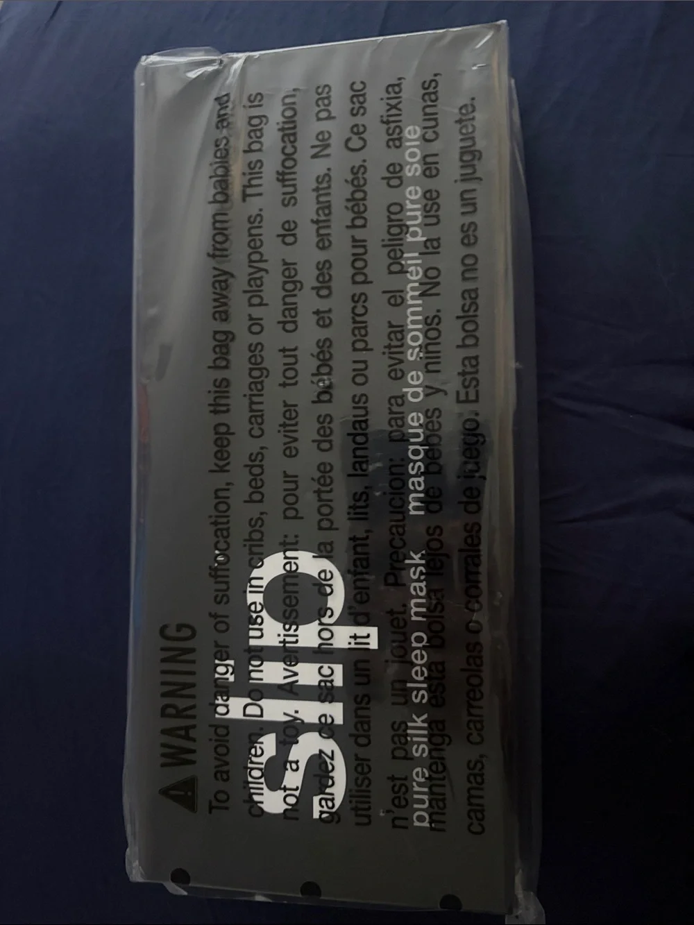 Slip Black Silk-Feel Pillowcase in Branded Packaging